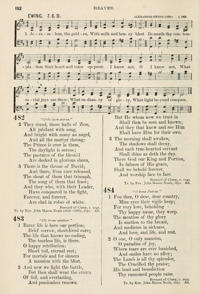 Songs of Praise with Tunes page 192