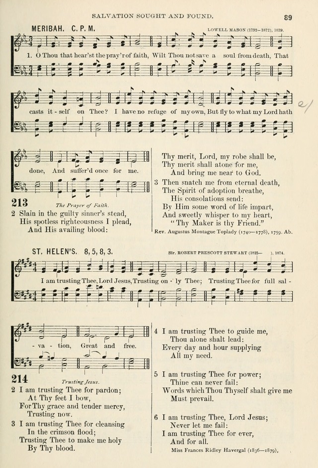 Songs of Praise with Tunes page 89