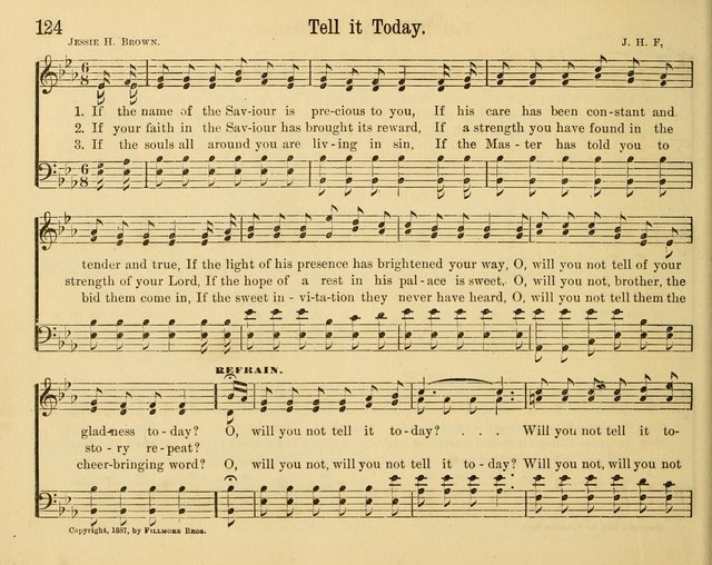 Songs of Rejoicing: a collection of new songs for the Sunday-school page 124