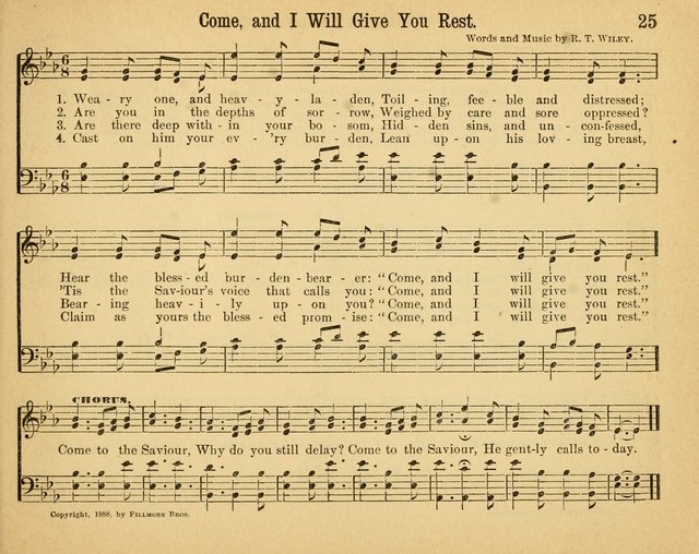 Songs of Rejoicing: a collection of new songs for the Sunday-school page 25