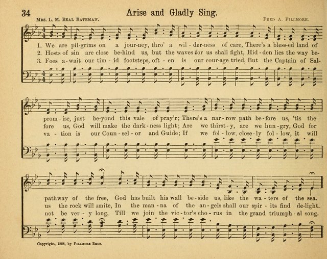 Songs of Rejoicing: a collection of new songs for the Sunday-school page 34