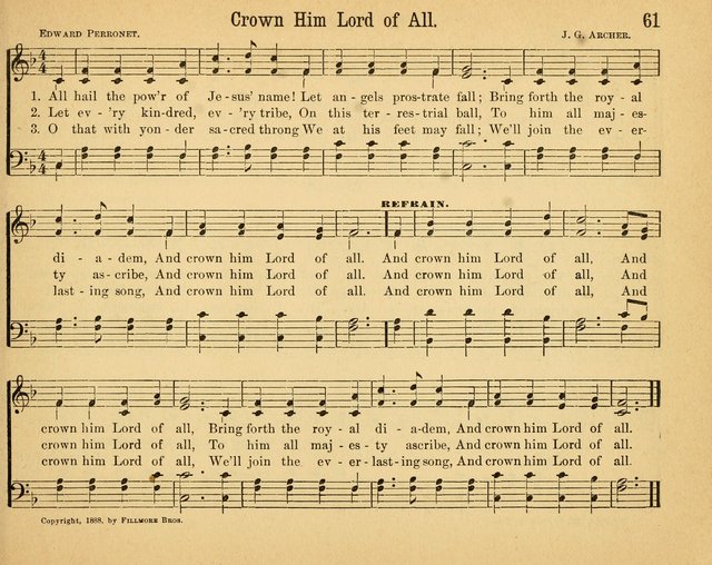 Songs of Rejoicing: a collection of new songs for the Sunday-school page 61