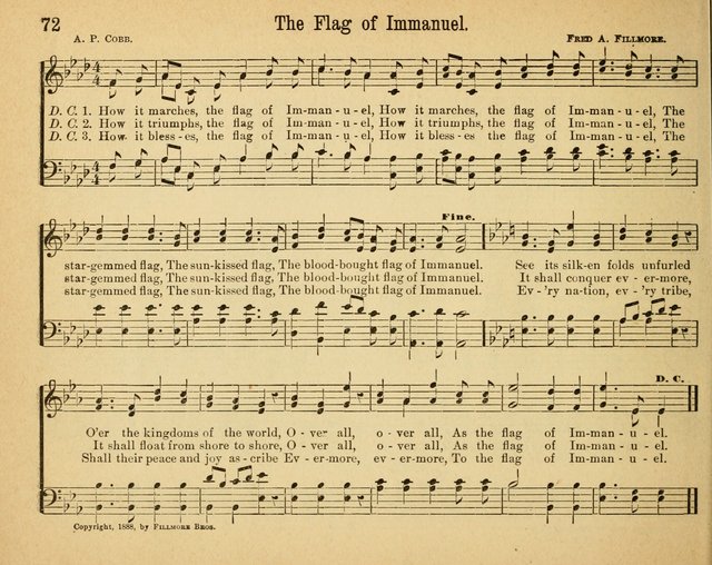 Songs of Rejoicing: a collection of new songs for the Sunday-school page 72