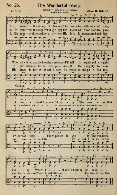 Songs of Redeeming Love: for the Church, Sunday School and other Services of the Sanctuary page 27
