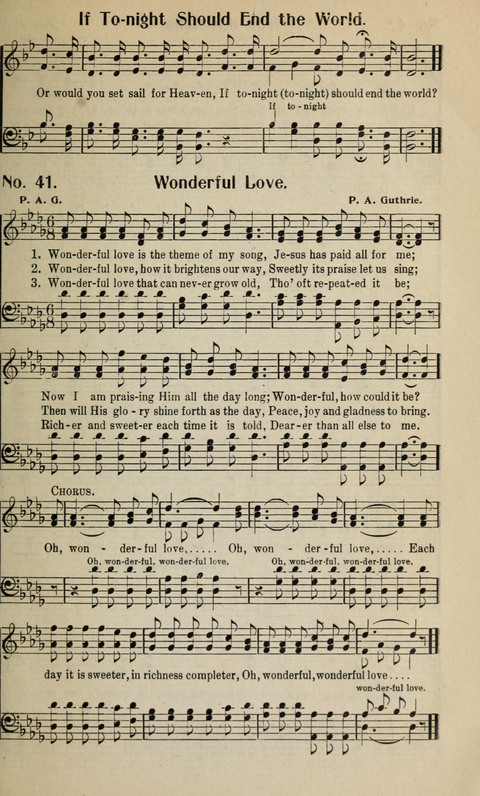 Songs of Redeeming Love: for the Church, Sunday School and other Services of the Sanctuary page 42