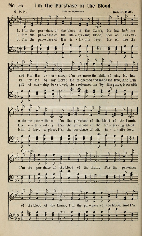Songs of Redeeming Love: for the Church, Sunday School and other Services of the Sanctuary page 77