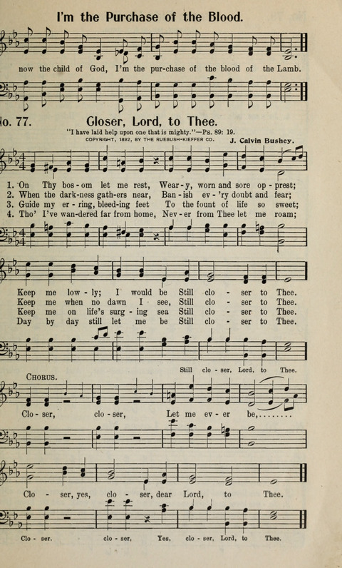 Songs of Redeeming Love: for the Church, Sunday School and other Services of the Sanctuary page 78