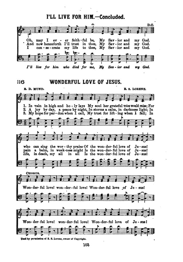 Songs of Revival Power page 101