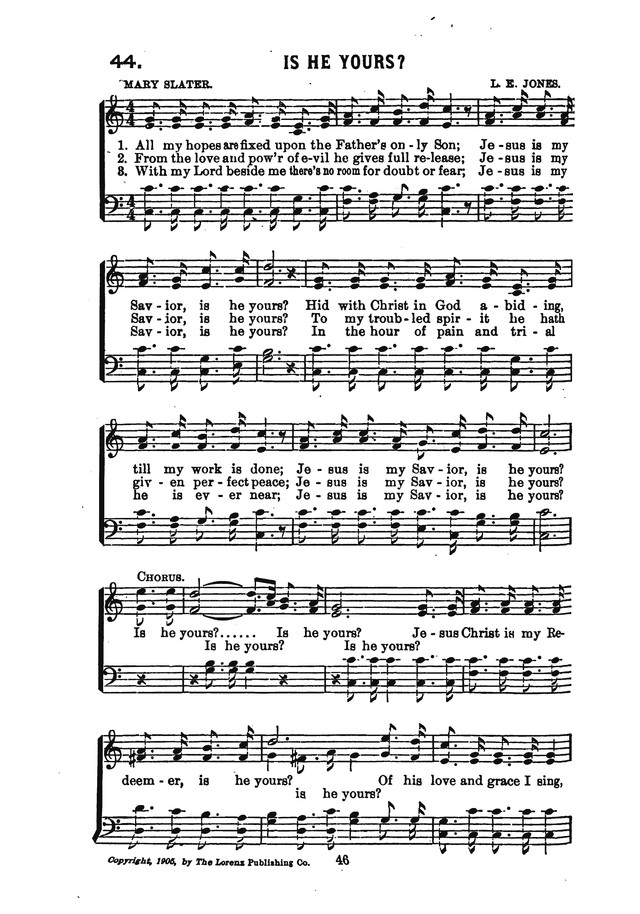 Songs of Revival Power page 44