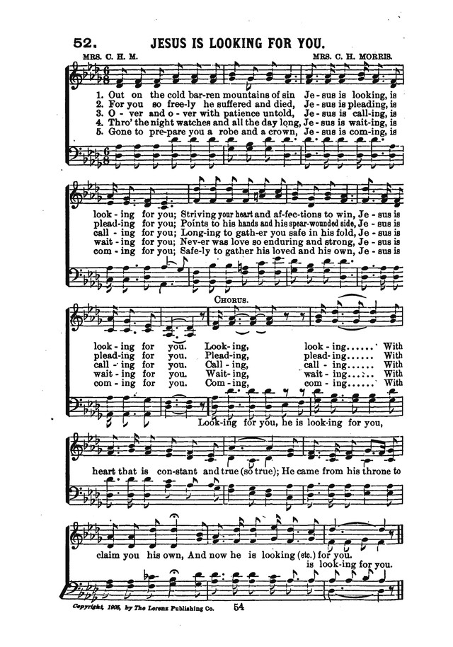 Songs of Revival Power page 52