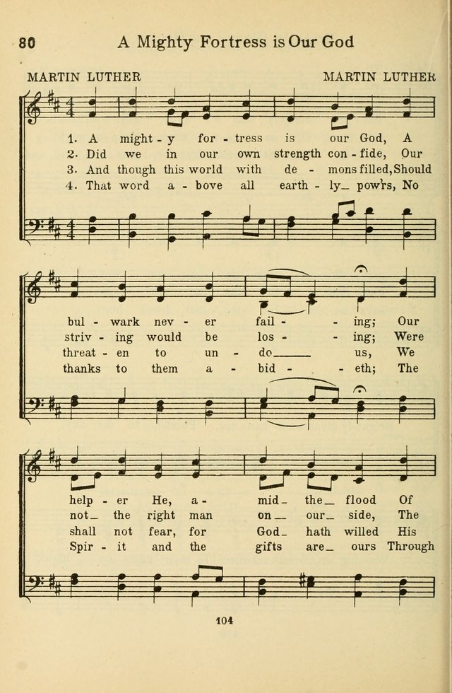Songs of Service: for use in assemblies of young people and older boys and girls page 106
