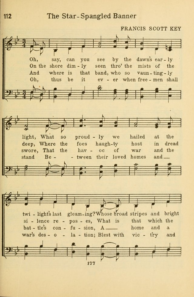 Songs of Service: for use in assemblies of young people and older boys and girls page 179