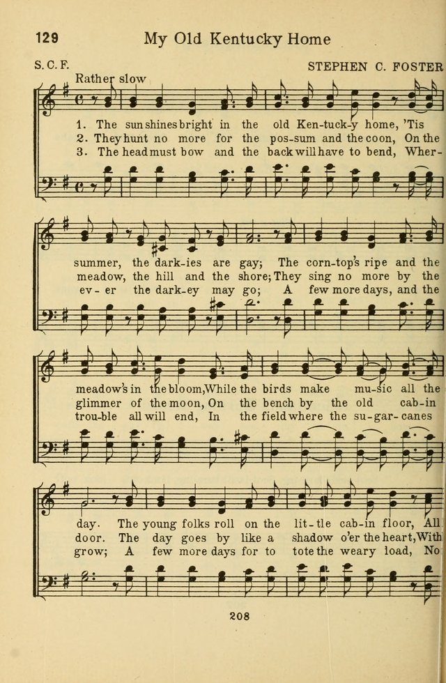 Songs of Service: for use in assemblies of young people and older boys and girls page 210