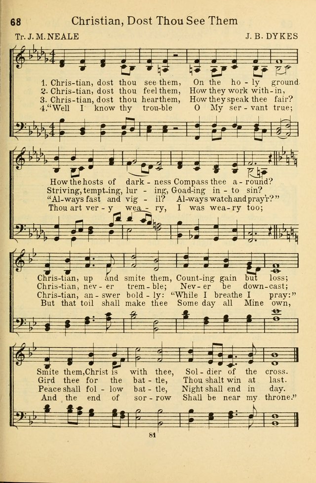 Songs of Service: for use in assemblies of young people and older boys and girls page 83