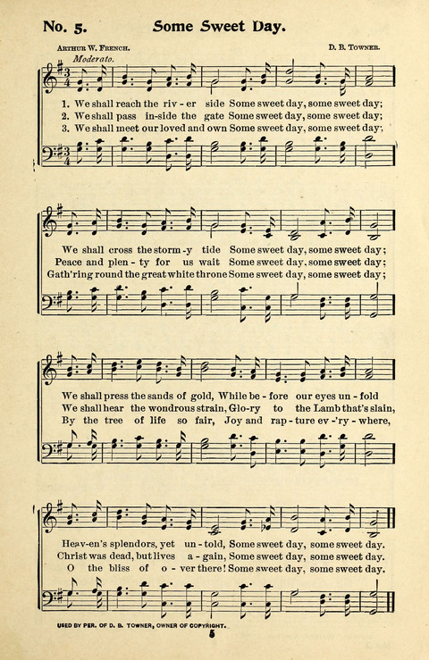 Songs of the Soul No. 2: for use in Sunday evening congregations, revivals, camp-meetings, social services and young peoples meetings page 5