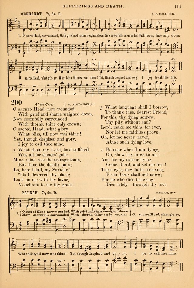 A Selection of Spiritual Songs: with music for the Church and the Choir page 122
