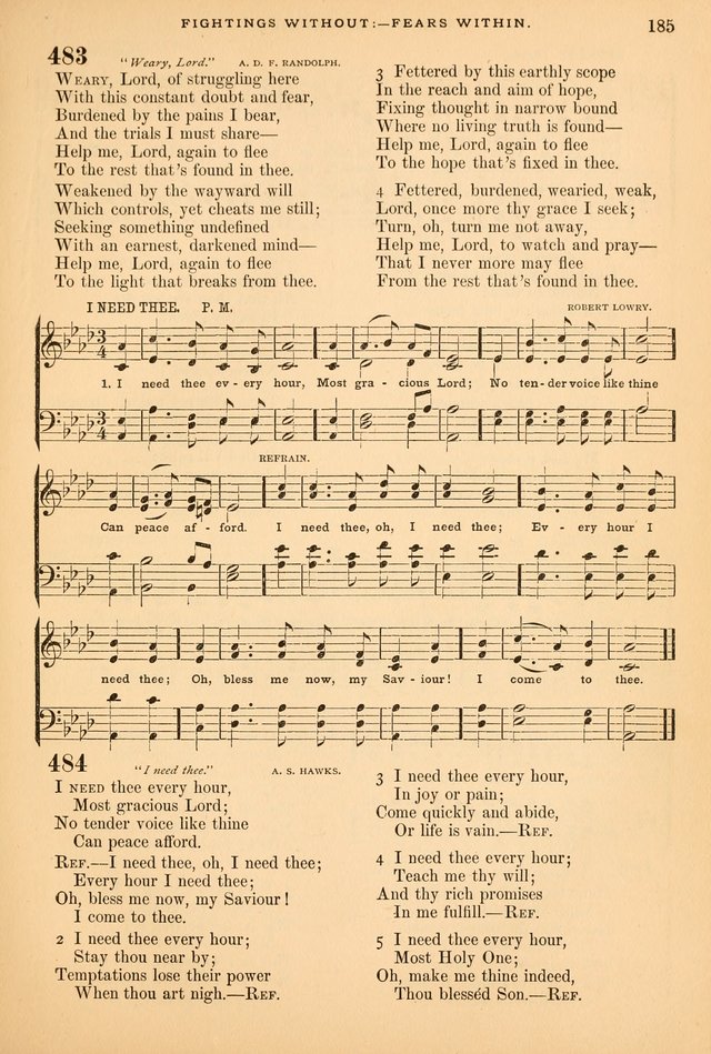 A Selection of Spiritual Songs: with music for the Church and the Choir page 196