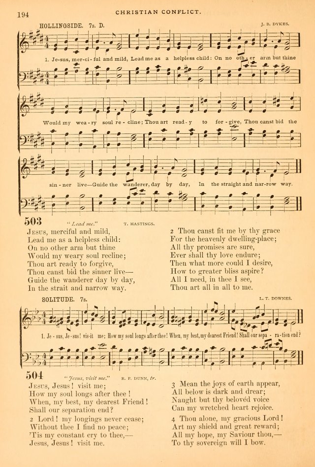 A Selection of Spiritual Songs: with music for the Church and the Choir page 205