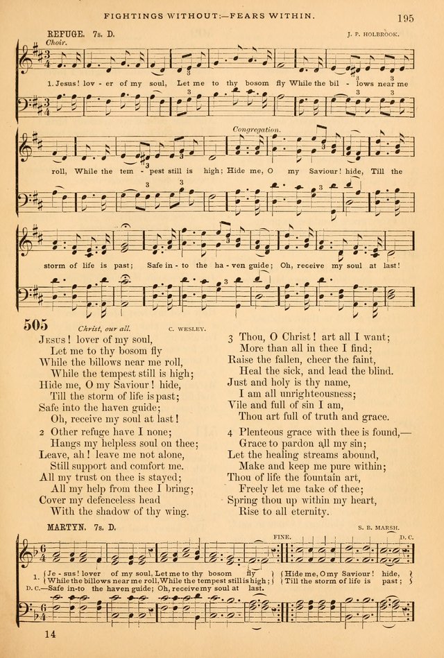 A Selection of Spiritual Songs: with music for the Church and the Choir page 206