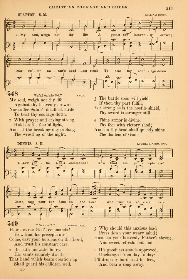 A Selection of Spiritual Songs: with music for the Church and the Choir page 222