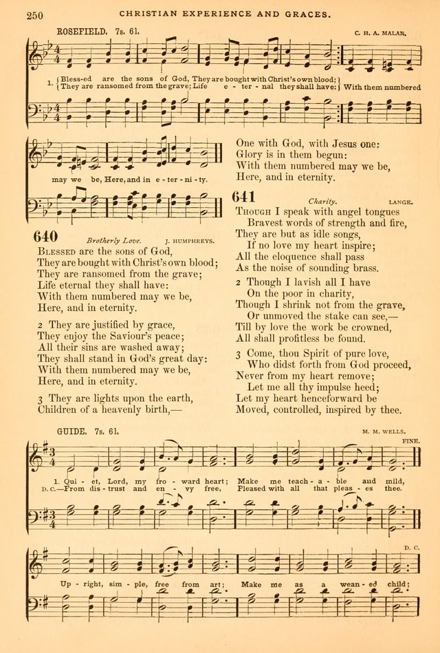 A Selection of Spiritual Songs: with music for the Church and the Choir page 261
