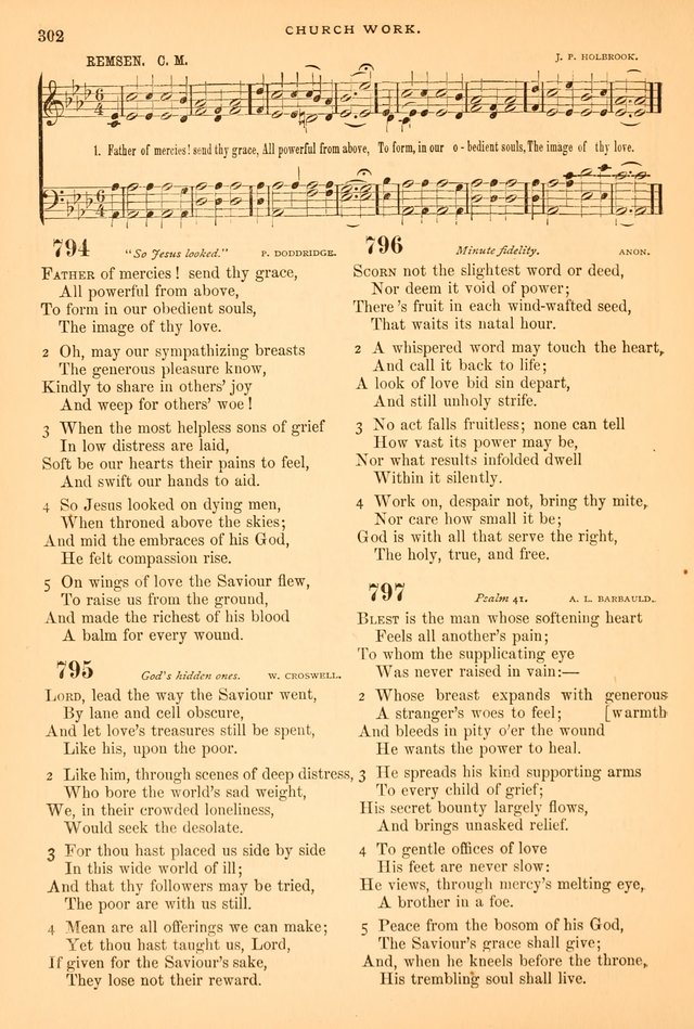 A Selection of Spiritual Songs: with music for the Church and the Choir page 313