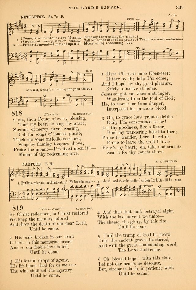A Selection of Spiritual Songs: with music for the Church and the Choir page 320