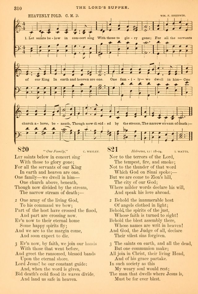 A Selection of Spiritual Songs: with music for the Church and the Choir page 321