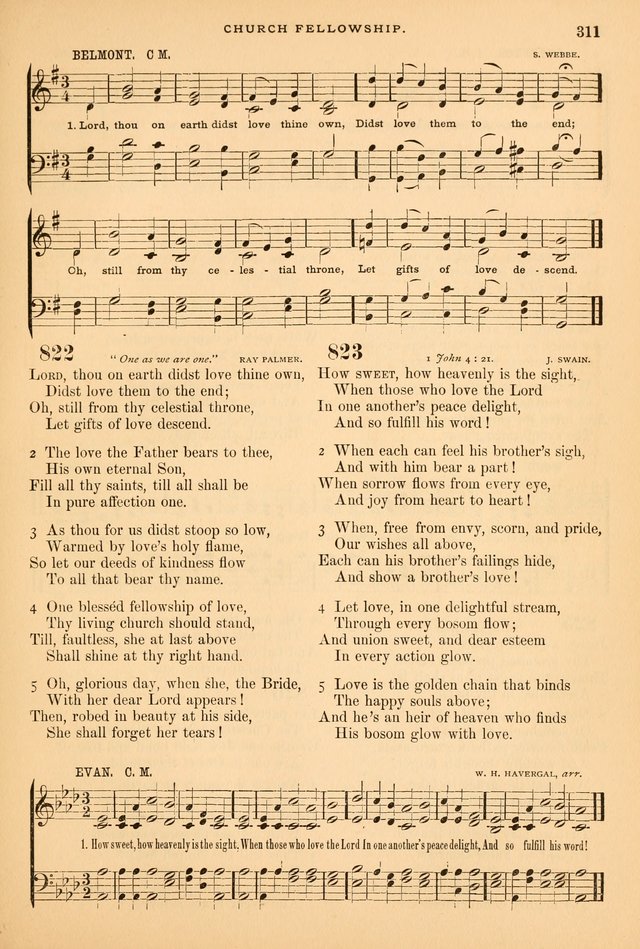A Selection of Spiritual Songs: with music for the Church and the Choir page 322