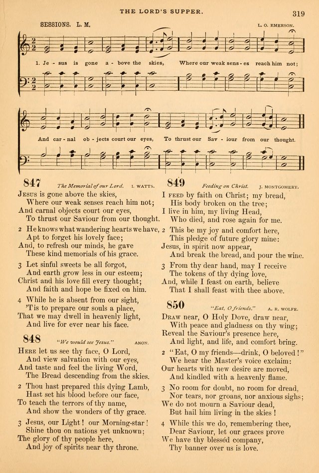 A Selection of Spiritual Songs: with music for the Church and the Choir page 330