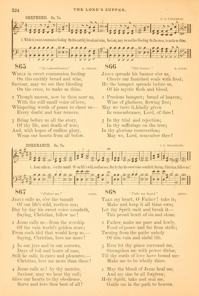 A Selection of Spiritual Songs: with music for the Church and the Choir page 335