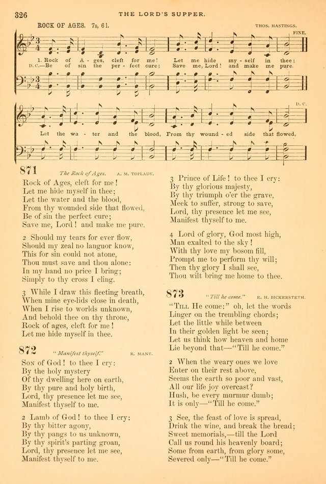 A Selection of Spiritual Songs: with music for the Church and the Choir page 337