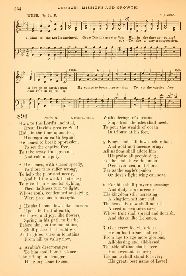 A Selection of Spiritual Songs: with music for the Church and the Choir page 345