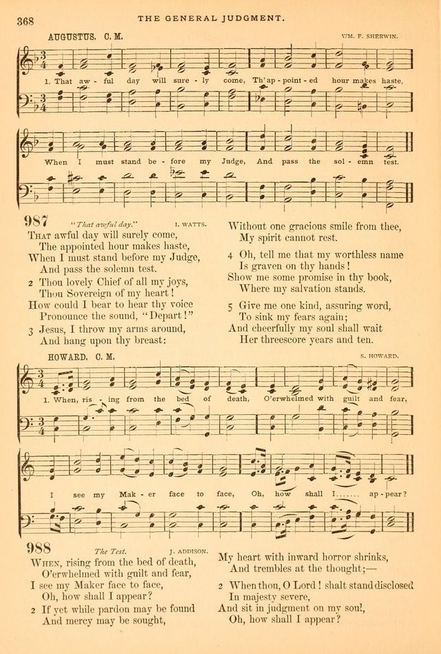 A Selection of Spiritual Songs: with music for the Church and the Choir page 379