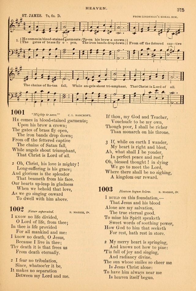A Selection of Spiritual Songs: with music for the Church and the Choir page 386