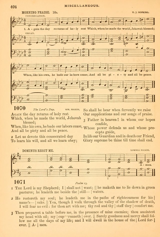 A Selection of Spiritual Songs: with music for the Church and the Choir page 415