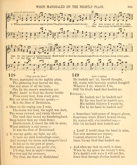 A Selection of Spiritual Songs: with music, for the Sunday-school page 101