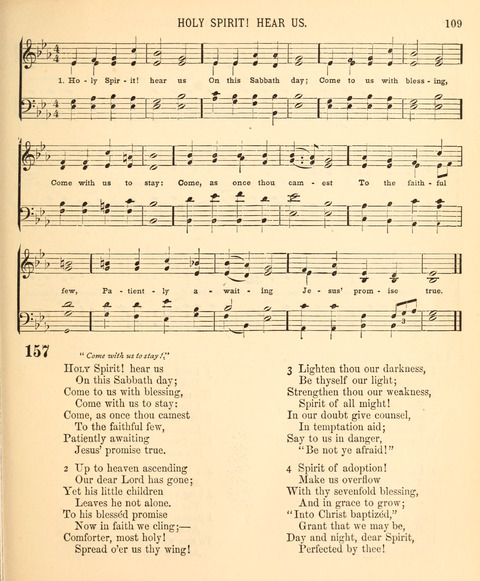 A Selection of Spiritual Songs: with music, for the Sunday-school page 107