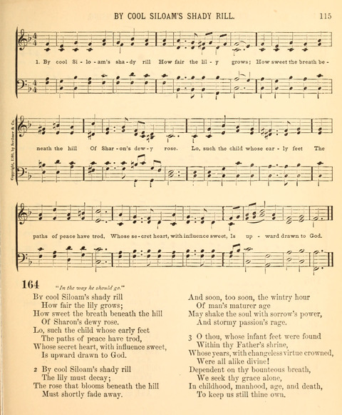 A Selection of Spiritual Songs: with music, for the Sunday-school page 113