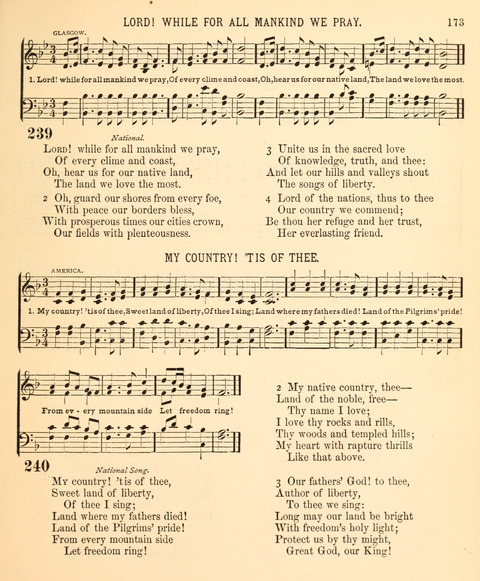 A Selection of Spiritual Songs: with music, for the Sunday-school page 171