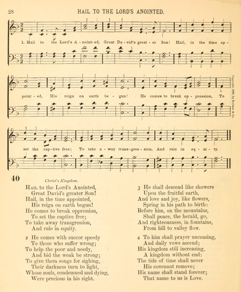 A Selection of Spiritual Songs: with music, for the Sunday-school page 26