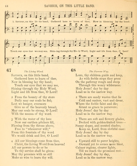 A Selection of Spiritual Songs: with music, for the Sunday-school page 42