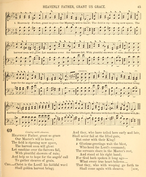 A Selection of Spiritual Songs: with music, for the Sunday-school page 43