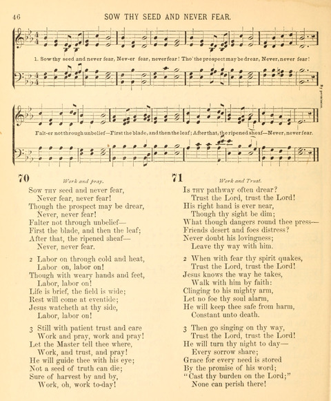 A Selection of Spiritual Songs: with music, for the Sunday-school page 44