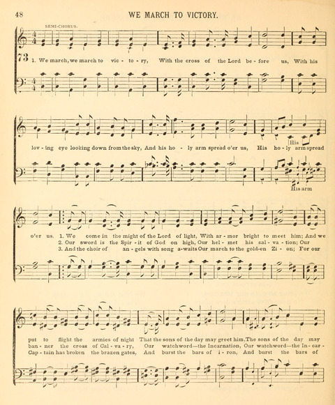 A Selection of Spiritual Songs: with music, for the Sunday-school page 46
