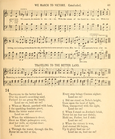 A Selection of Spiritual Songs: with music, for the Sunday-school page 47