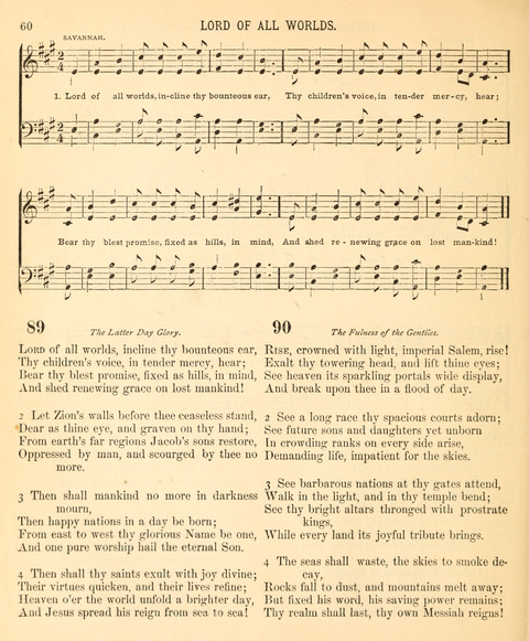 A Selection of Spiritual Songs: with music, for the Sunday-school page 58