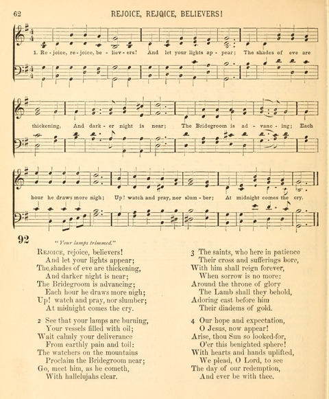 A Selection of Spiritual Songs: with music, for the Sunday-school page 60