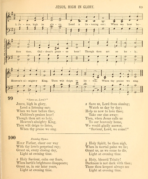 A Selection of Spiritual Songs: with music, for the Sunday-school page 67