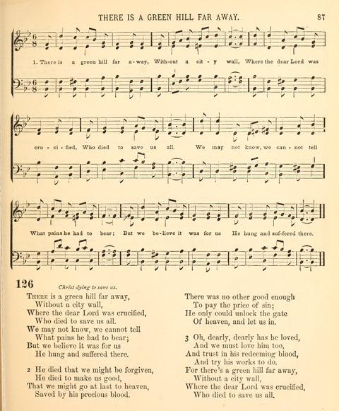 A Selection of Spiritual Songs: with music, for the Sunday-school page 85